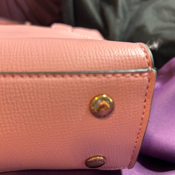 NWT Karl Lagerfeld Paris Pink with Gold Cross Body. Did anyone say Barbie Core - Picture 9 of 9